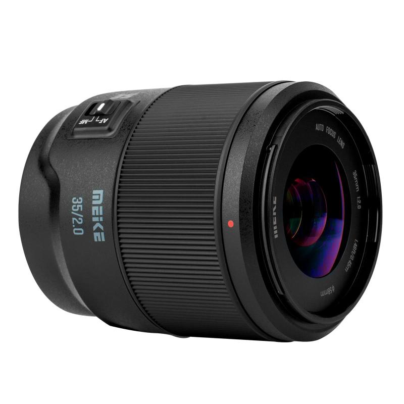 Lente Meike 35mm F2.0 com foco automático de grande angular para
